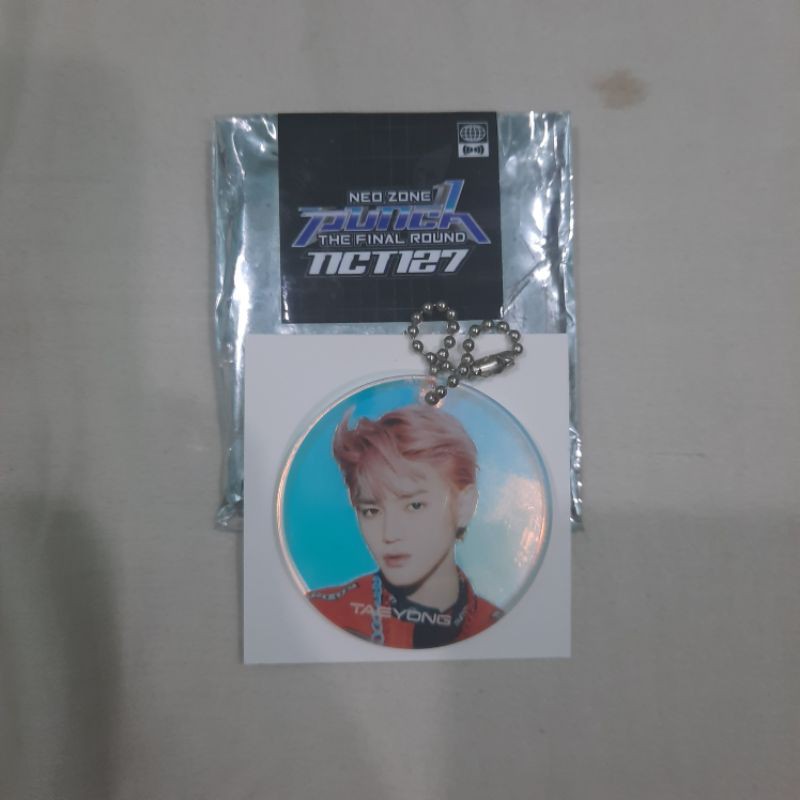 (ready ina) sum goods holo keyring punch nct 127 taeyong nct dream reload jeno