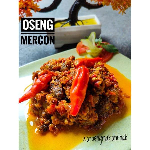 

Oseng Mercon (isi daging & tetelan) (READY)