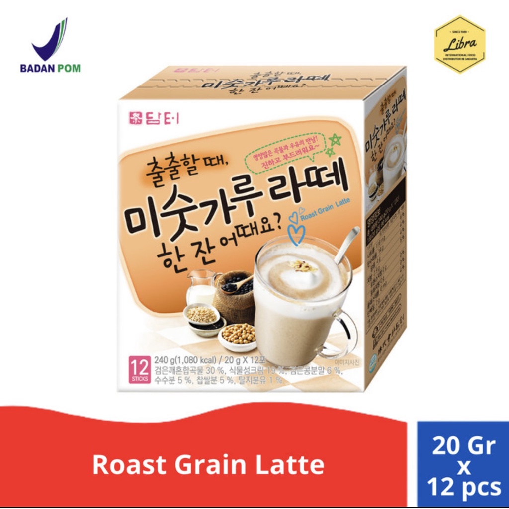 

Damtuh Roast Grain Latte 20 gr x 12 pcs