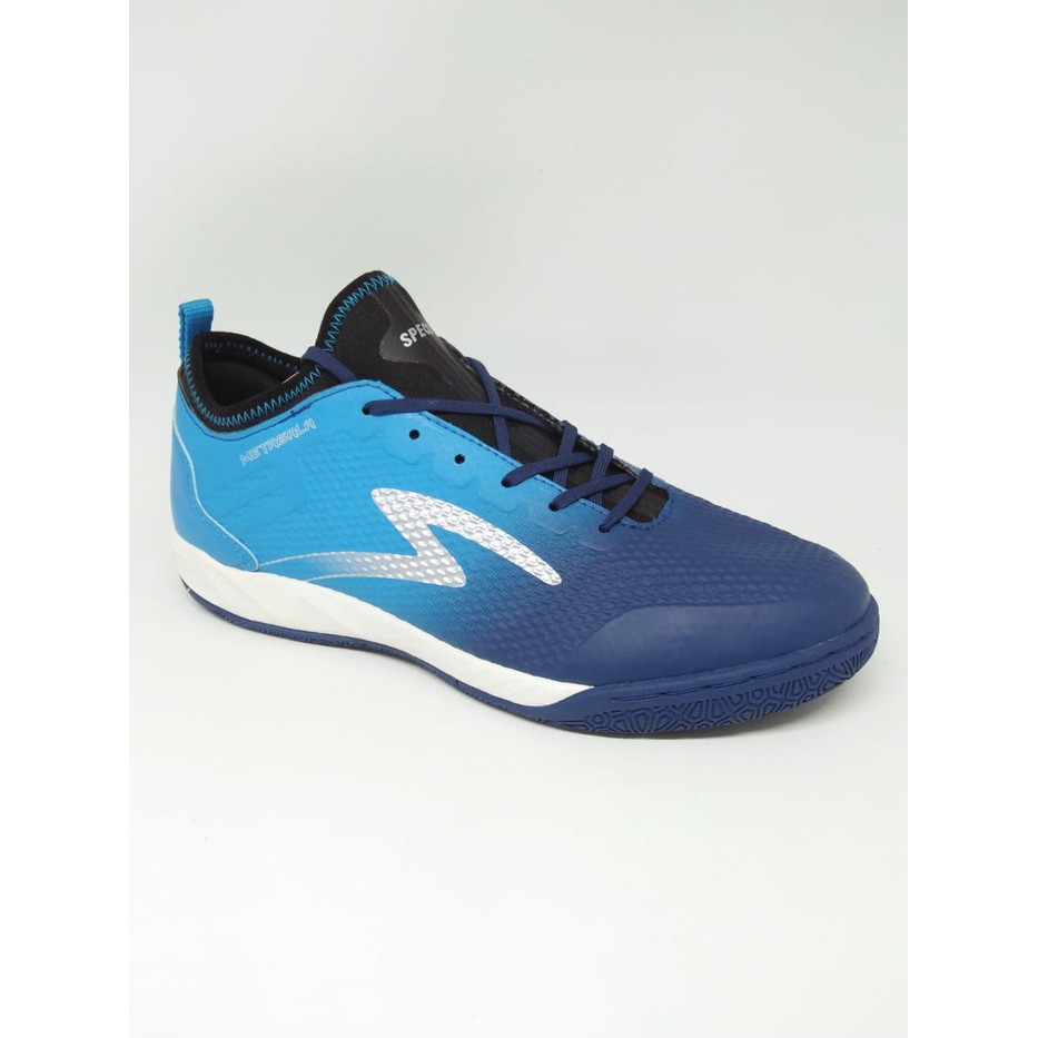 sport ku/Sepatu futsal specs original Metasala Musketeer galaxy blue new 2018