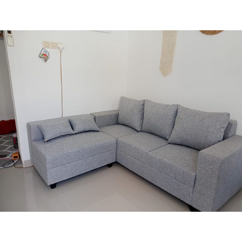 Sofa| sofa L minimalis| sofa minimalis| sofa L putus| sofa ruang tamu| sofa ruang tamu minimalis| so