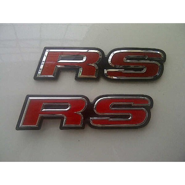 Emblem RS Untuk Body Ukuran 10×2.5cm Mobil Honda Model Ori