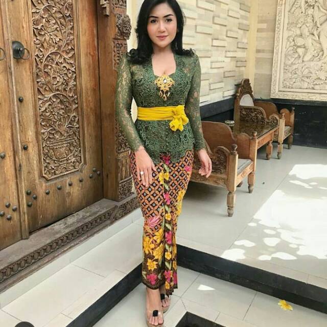  Kebaya  bali  1 set Shopee Indonesia