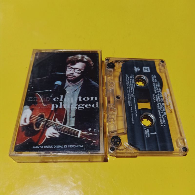 Kaset ERIC CLAPTON album Unplugged