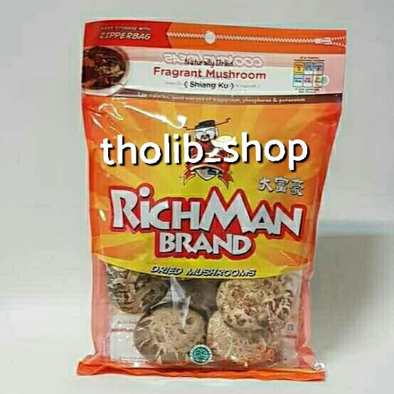 

Richman brand shiang ku - fragrant mushroom 125gr