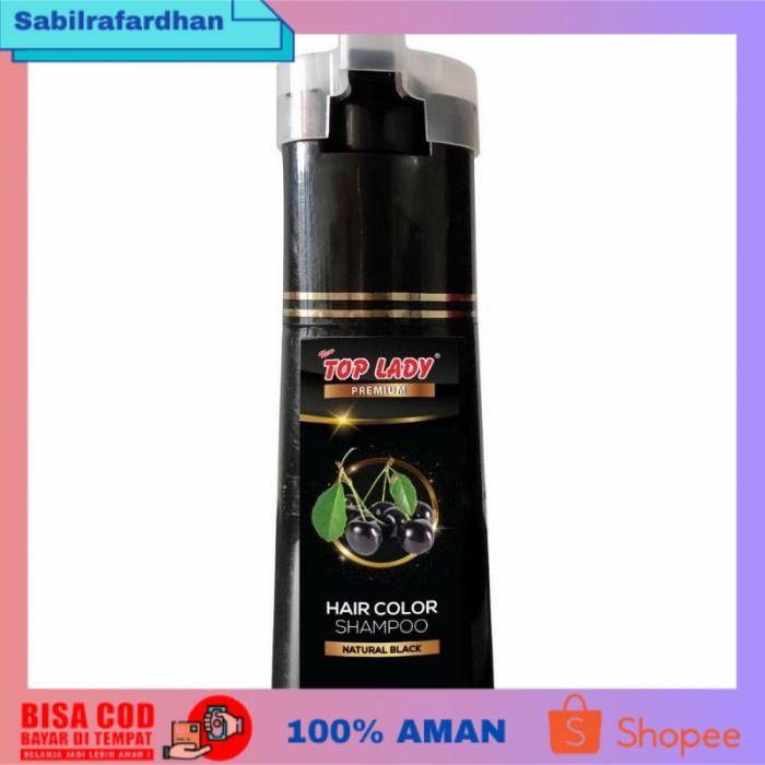 (COD PROMO) TOP LADY SEMIR RAMBUT SHAMPOO - Hitam