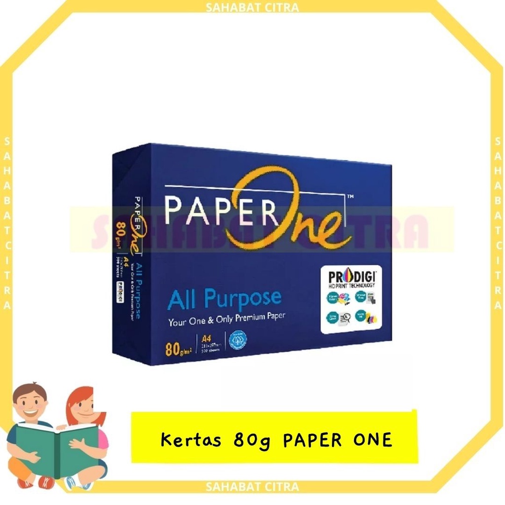 

KERTAS HVS 80GR A4 PAPERONE 纸