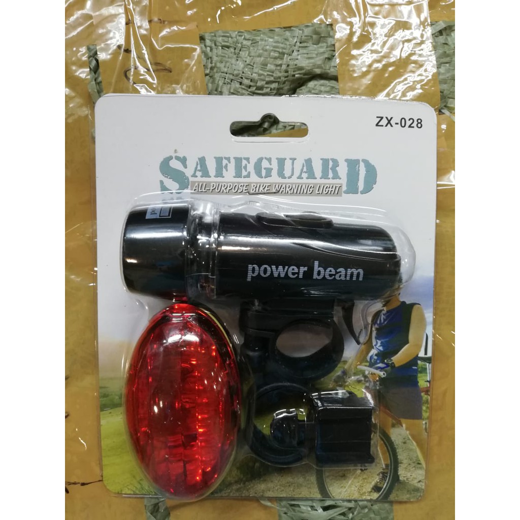 Lampu Sepeda Power Beam Depan Dan Belakang