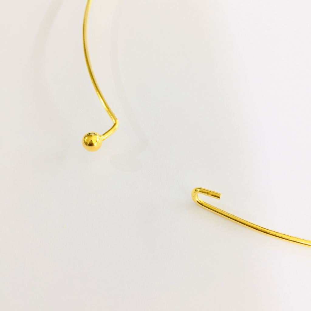 Kalung Kawat/Kalung Choker Bahan Untuk Membuat Perhiasan Harga/1Pc