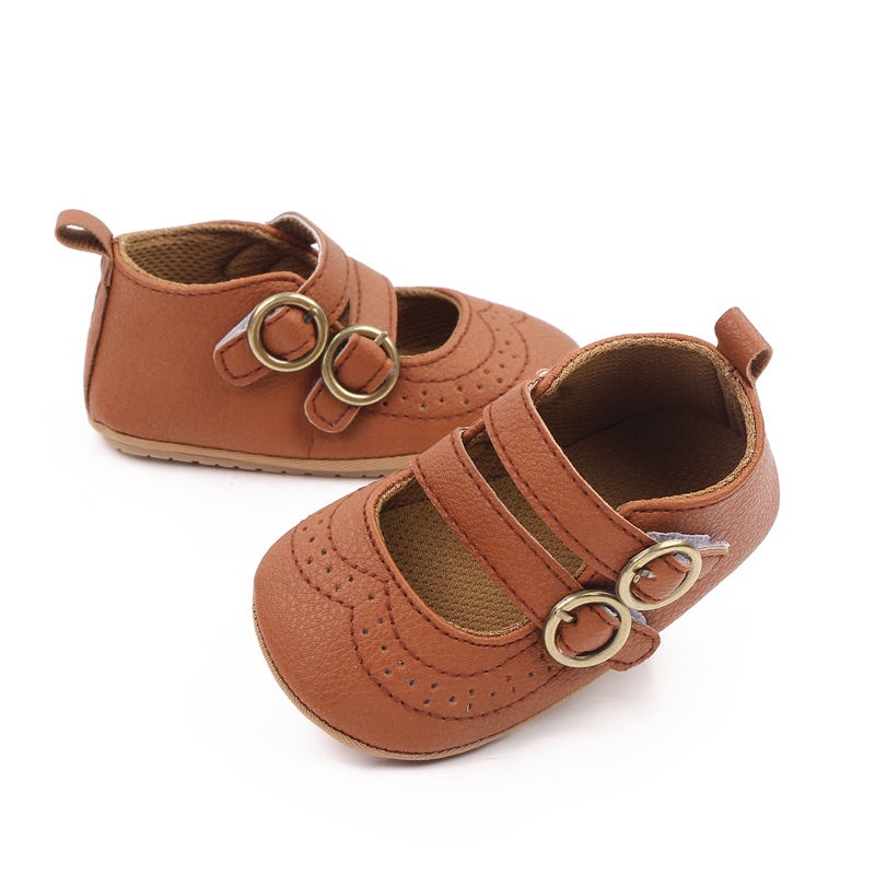 Sepatu Prewalker Bayi Perempuan Vintage Style- Sepatu Bayi Belajar Jalan S1207