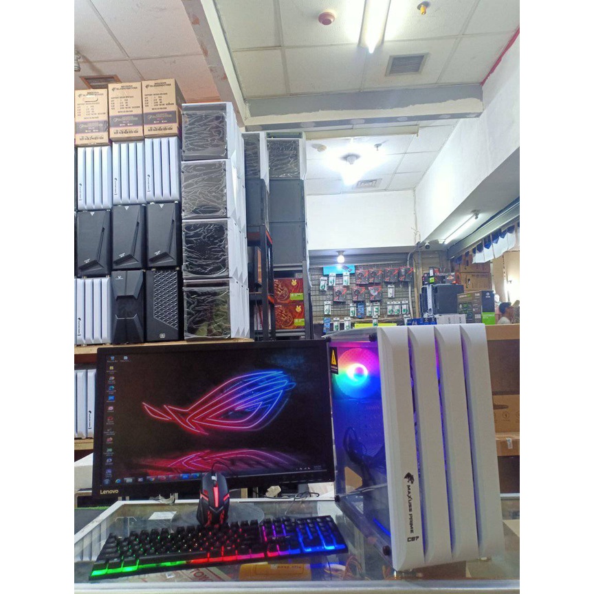 PC GAMING CORE I5 10400F VGA 2 GB RAM 8 GB LED 19 INCH