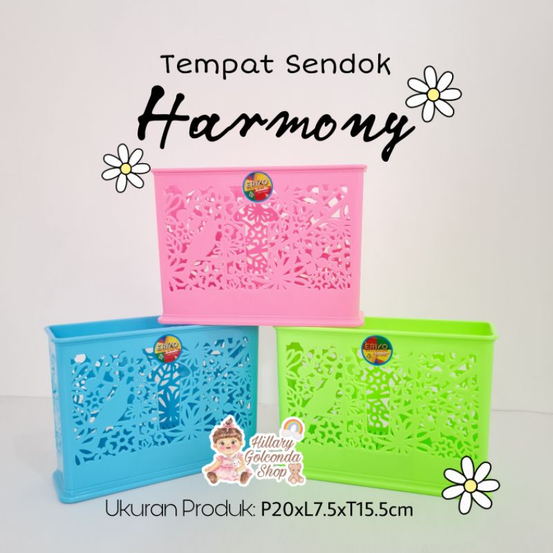 Tempat Sendok HARMONY Sekat 3 (1pc)