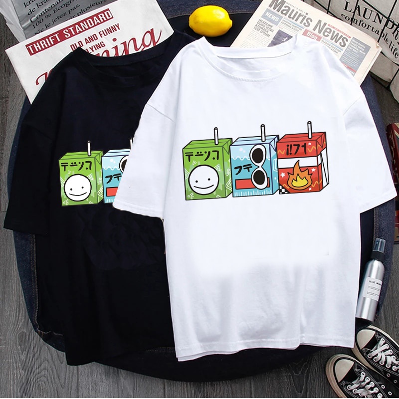 Baju Kaos Dream Team Smp - Kaus Minecraft Game Animasi