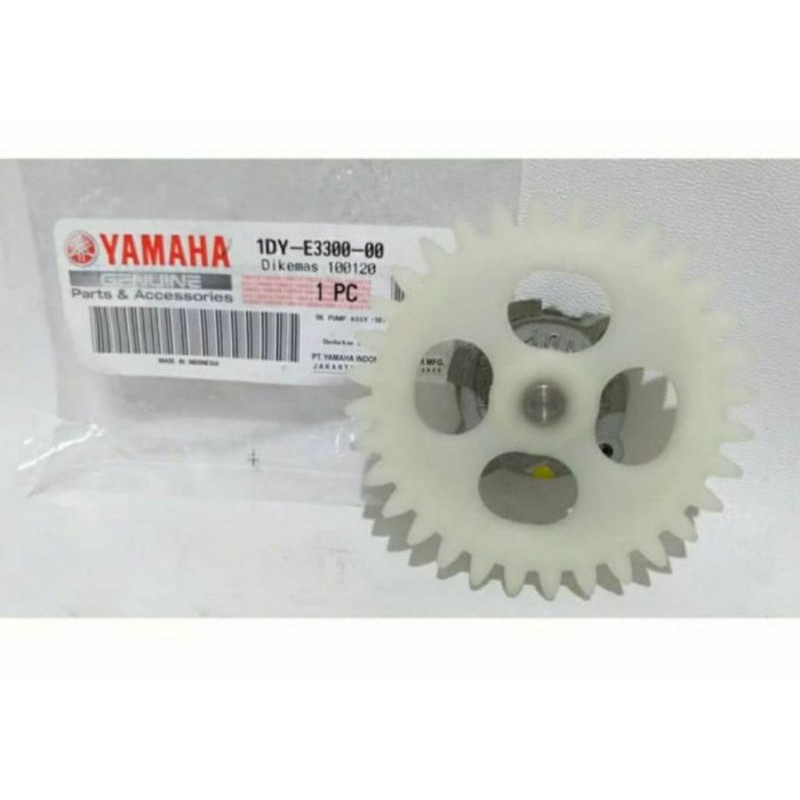 GEAR GIGI POMPA OLI JUPITER Z1 VEGA ZR JUPITER Z NEW ASLI ORI YAMAHA 1DY E3300 00