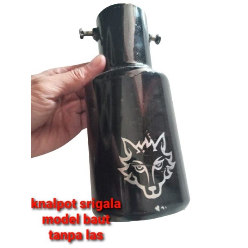 knalpot srigala baut L300 solar,knalpot srigala baut bensin