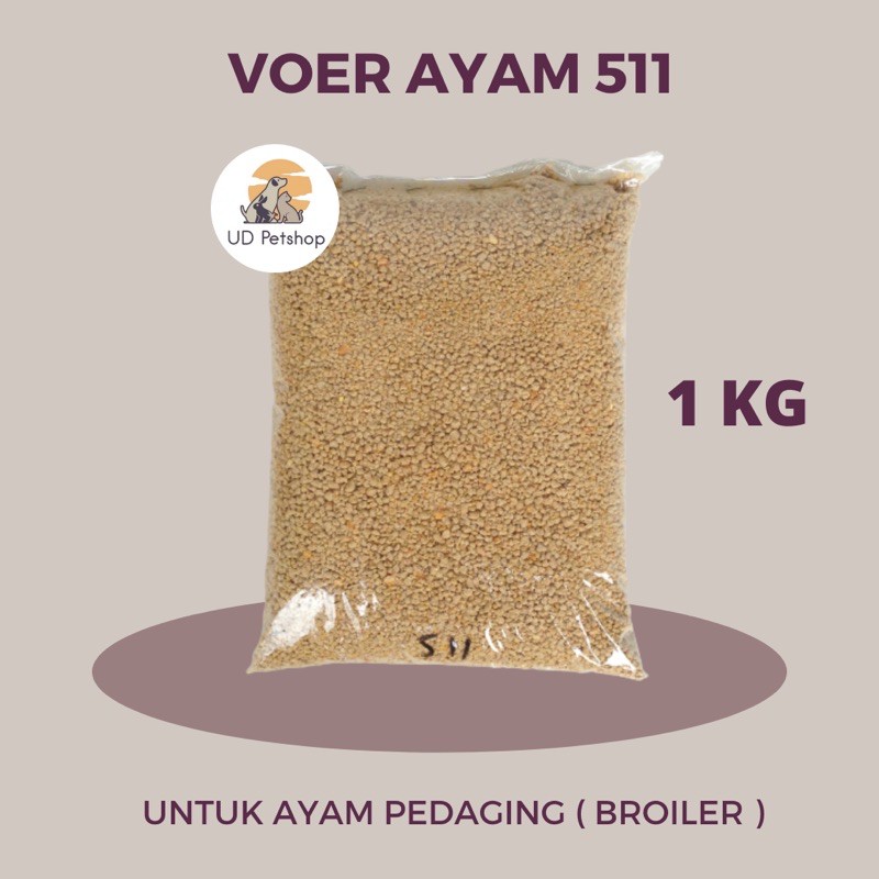 Pakan Anak Ayam 511 1 KG – Voer 511