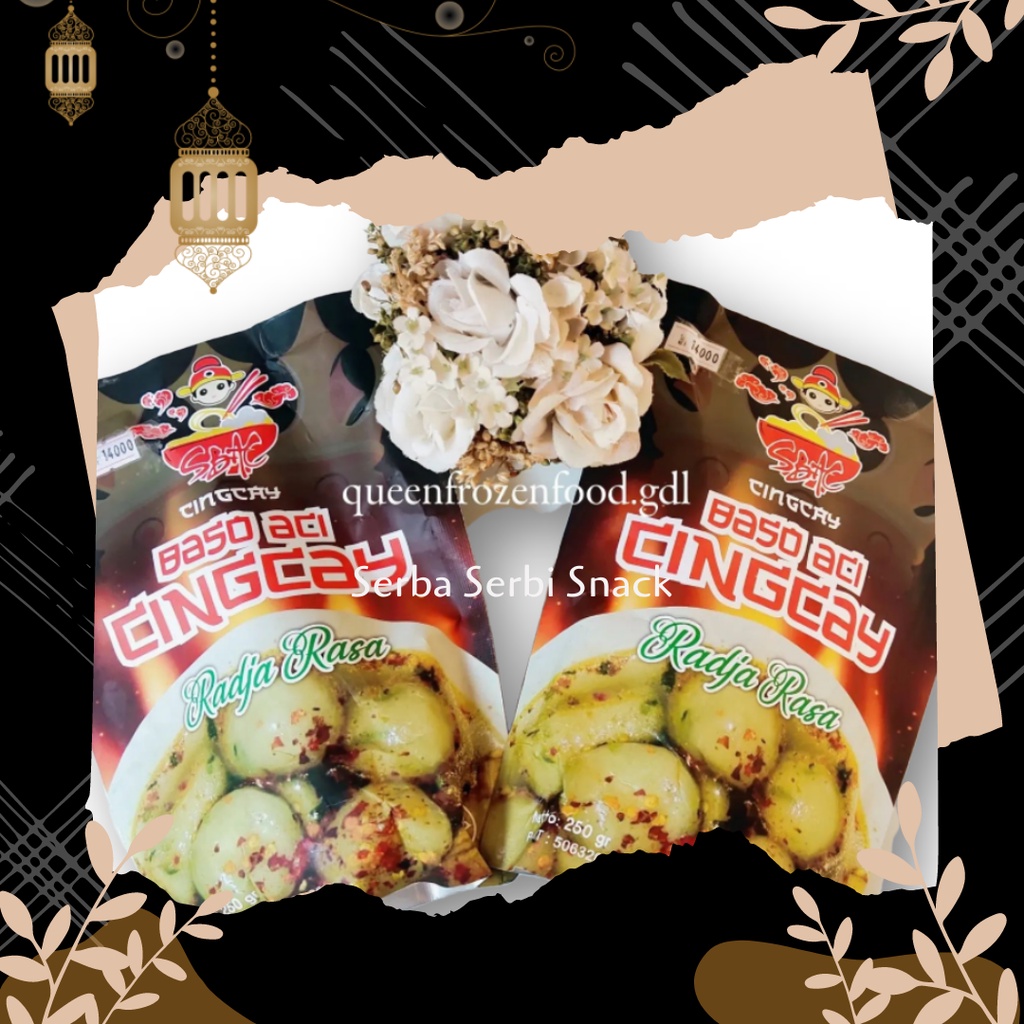 

CINGCAY - Baso Aci Cingcay Radja Rasa Netto 250Gr HALAL