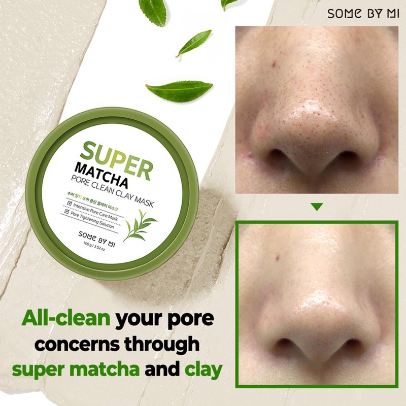 SOMEBYMI Super Matcha Pore Clean Clay mask 100g