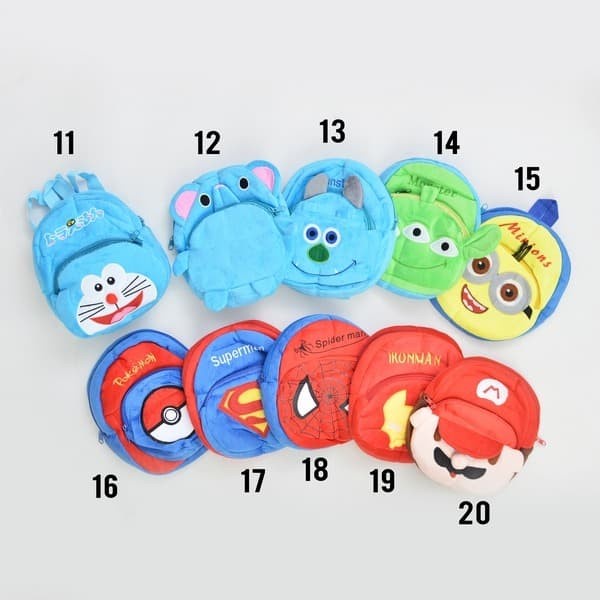 s20V24V Lkm020 01-20 1Kg 12Pcs | Little Kuma Tas Ransel Anak Karakter Import - Delapan R250R21T2