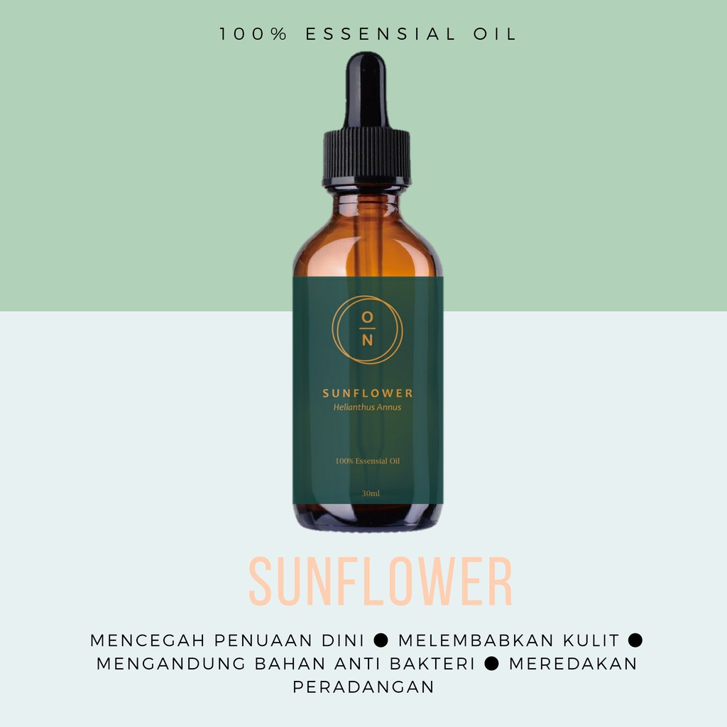 Minyak Biji Bunga Matahari Sunflower Seed Oil Treatment Wajah Cold Pressed