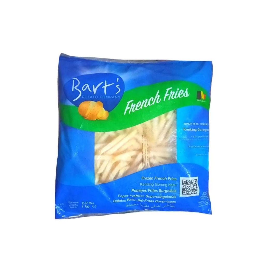 

Barts Kentang Goreng Shoestring 1kg - Bart's Shoestring