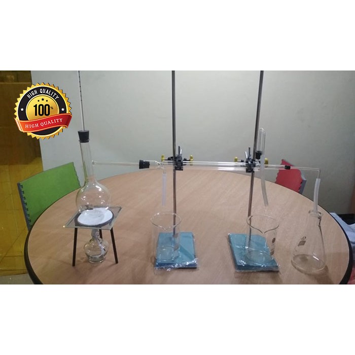 KIT SET DESTILASI LEIBIG | PERAGA SET DESTILASI SEDERHANA