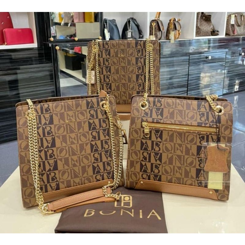 tas bonia original sling rantai