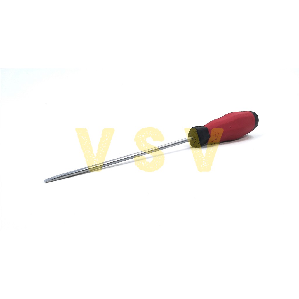 GESTAR Non Slip screwdriver (-)4x150mm Obeng gagang karet Obeng minus