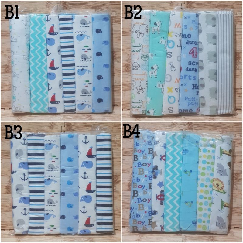 [PILIH MOTIF] SALE Bedong Jumbo Bayi 110x90cm kolaco just to you ukuran lebar besar flanel lembut import 6IN1 ISI 6