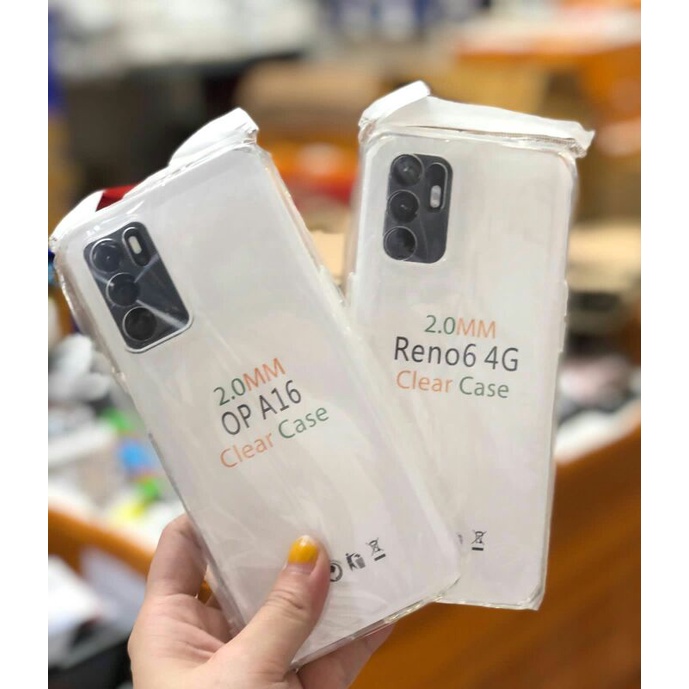 Oppo Reno 6 4G Clear case Tebal