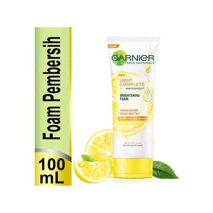 Produk Garnier Light Complete Brightening Foam 100Ml Promo