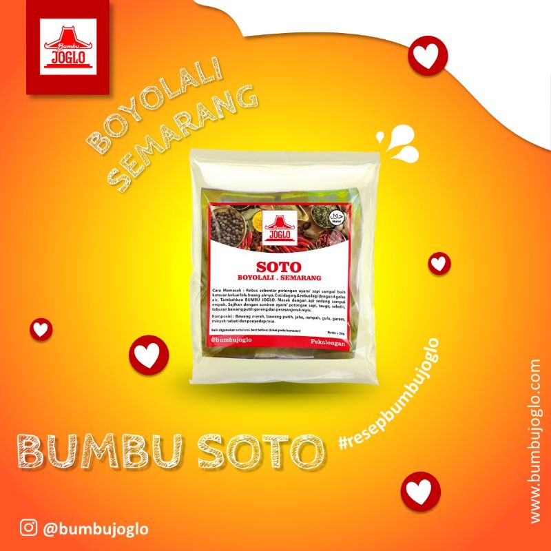 

Bumbu Instan Soto Boyolali, Semarang by Bumbu Joglo