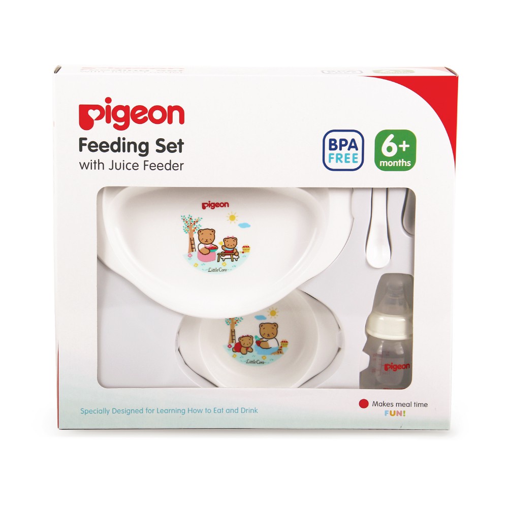 PIGEON FEEDING SET WITH JUICE FEEDER / PR050322