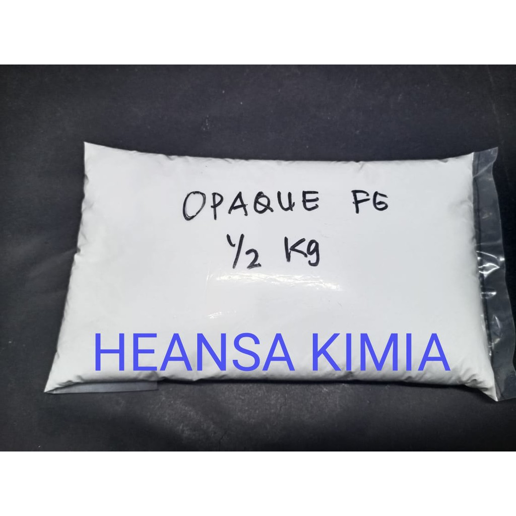 Opaque White (Titanium Dioxide Pemutih Makanan) Ex.USA 500 gram