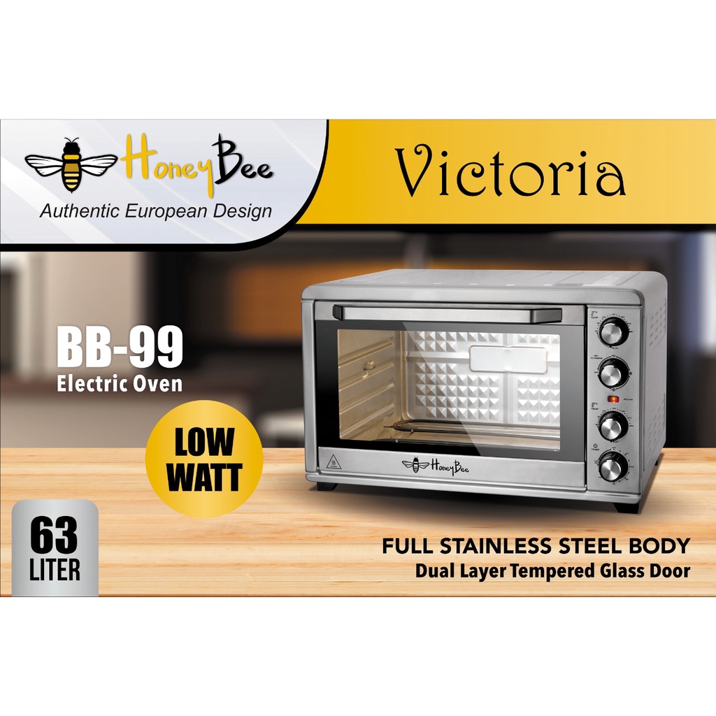 OVEN HONEYBEE VICTORIA 63LT STAINLESS