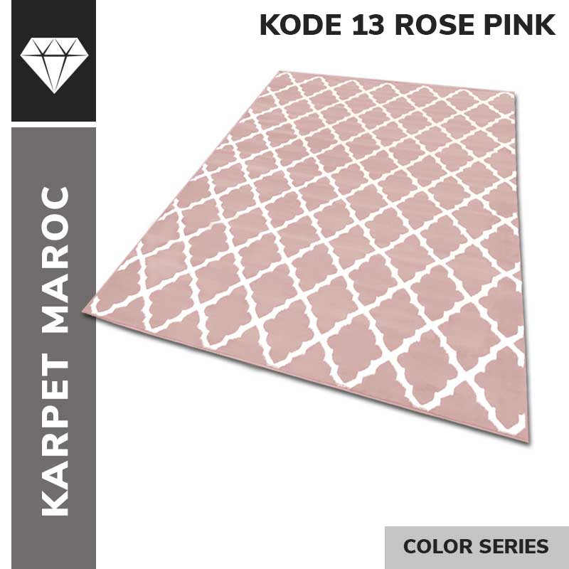 [CSI Maroc] Karpet Maroc 160X210 - Kode 13 PINK