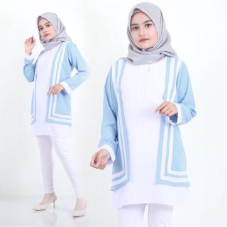  Baju  Tunik Wanita Remaja Jumbo  Terbaru  Murah Atasan  Tunik 