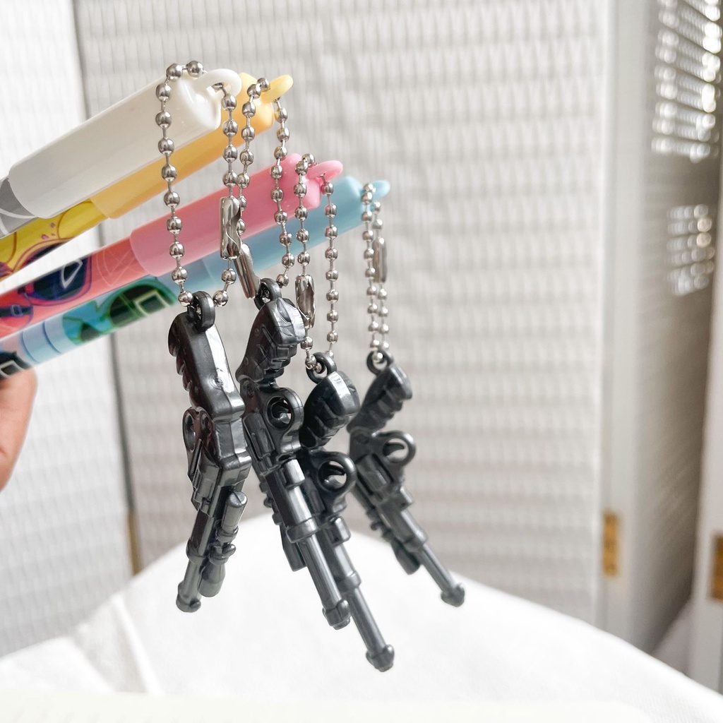 

PULPEN GANTUNGAN SENJATA SQUID GAME PENA PEN GEL TINTA MURAH UNIK LUCU READY STOCK GROSIR COD