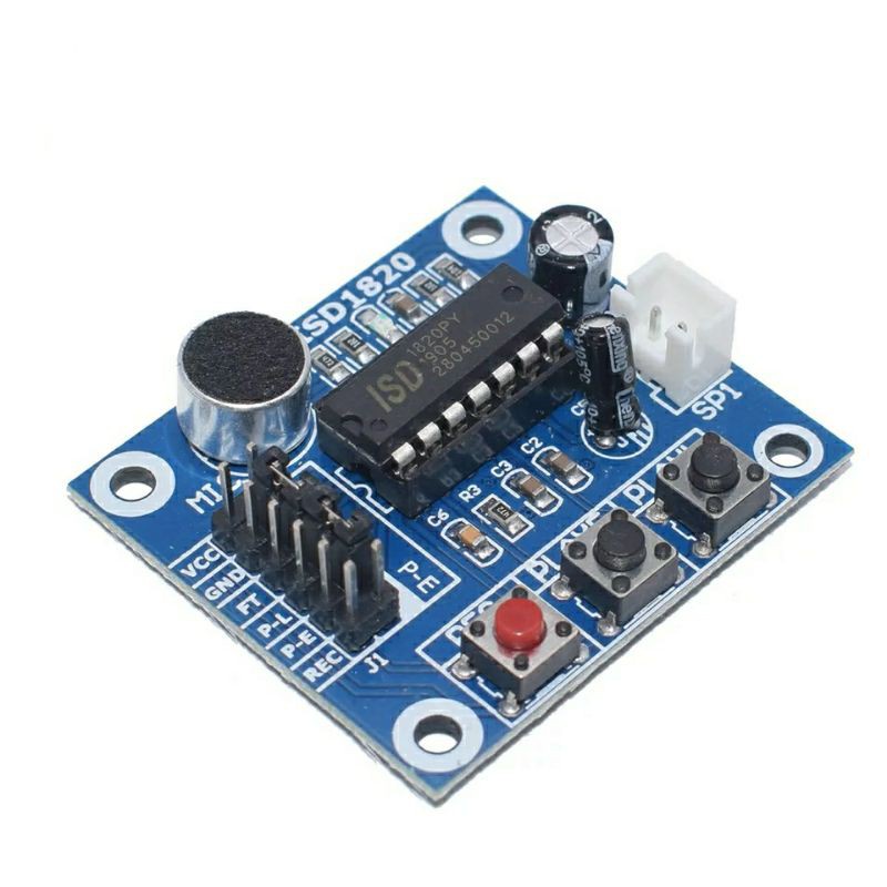 ISD1820 VOICE RECORDING MODULE VOICE PLAYBACK AB93 REKAM SUARA