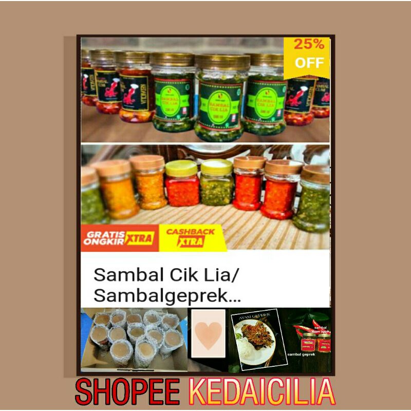 

sambal Cik Lia