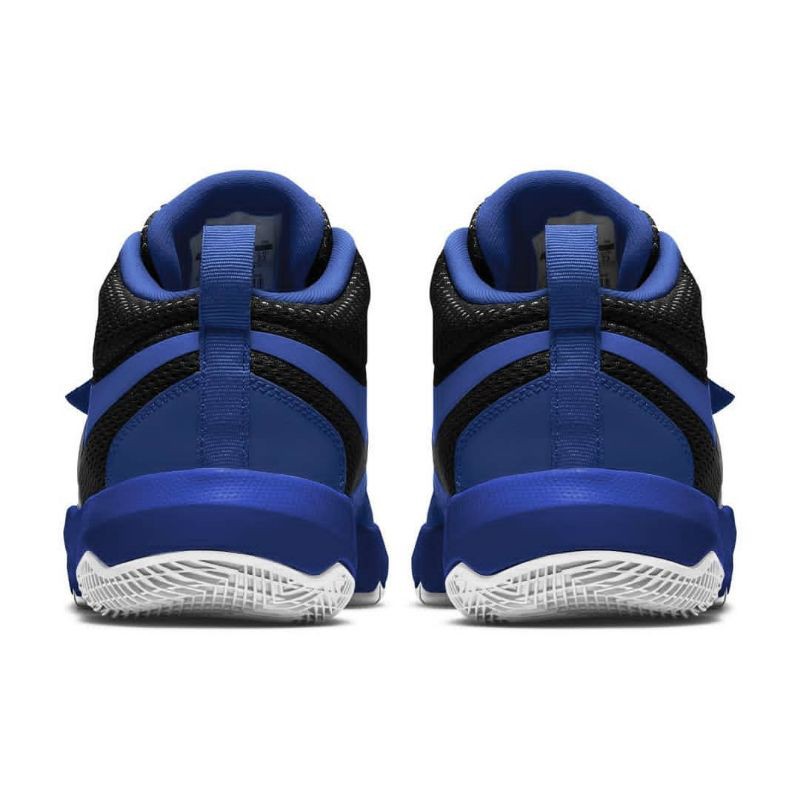 nike team hustle d9 blue black
