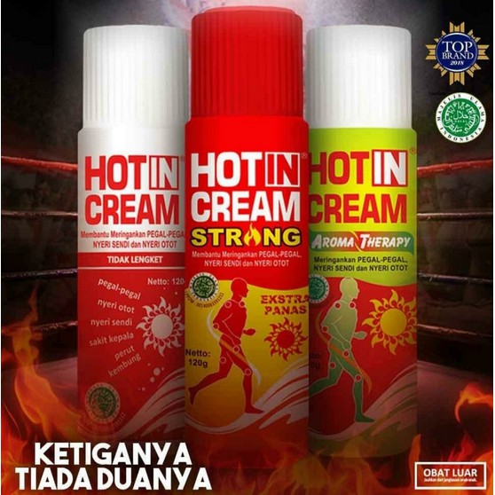 ✔️ HOT IN CREAM 120 ML [ ORIGINAL HOT AROMATERAPHY ]