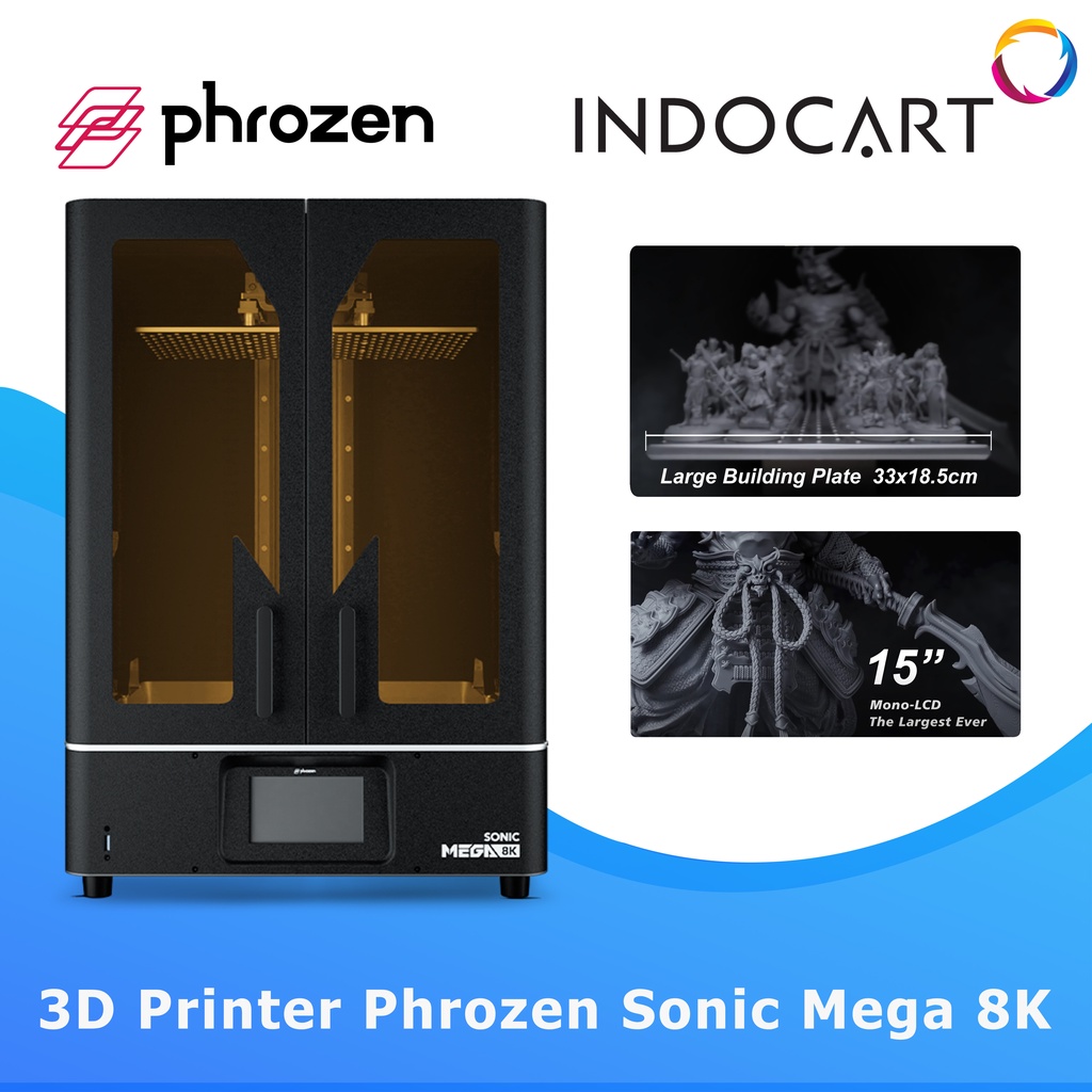 3D Printer Phrozen Sonic Mega 8K 15&quot; Versi Terbaru Garansi Resmi