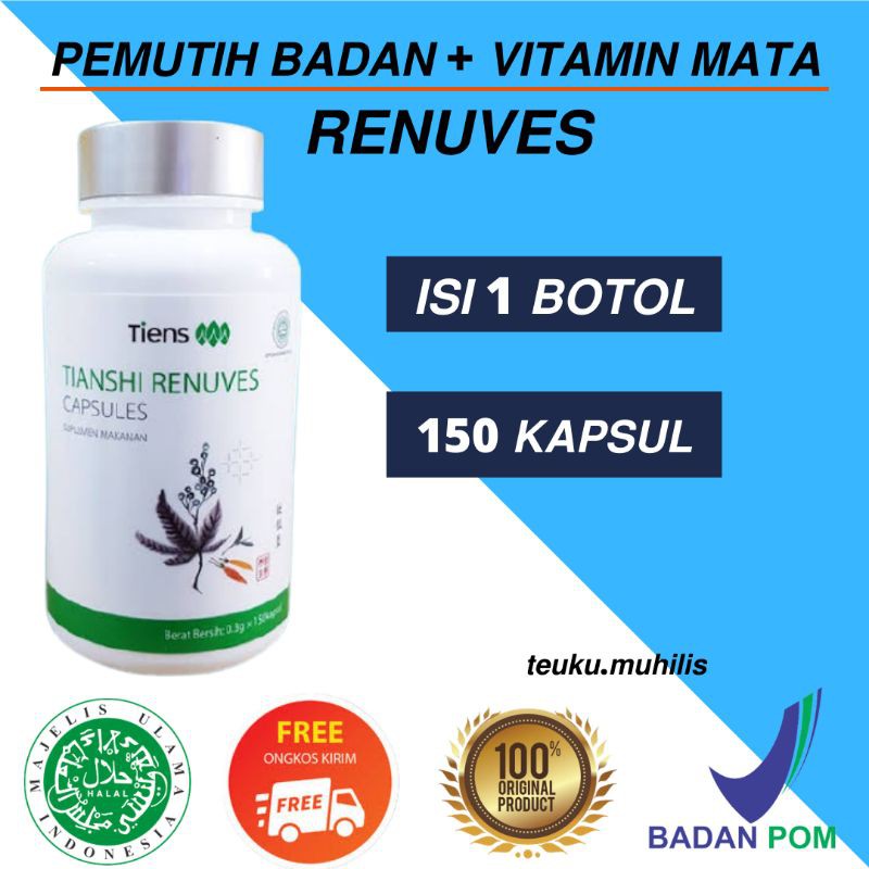 OBAT MATA MINUS |TIENS RENUVES |MENGURANGI MATA MINUS