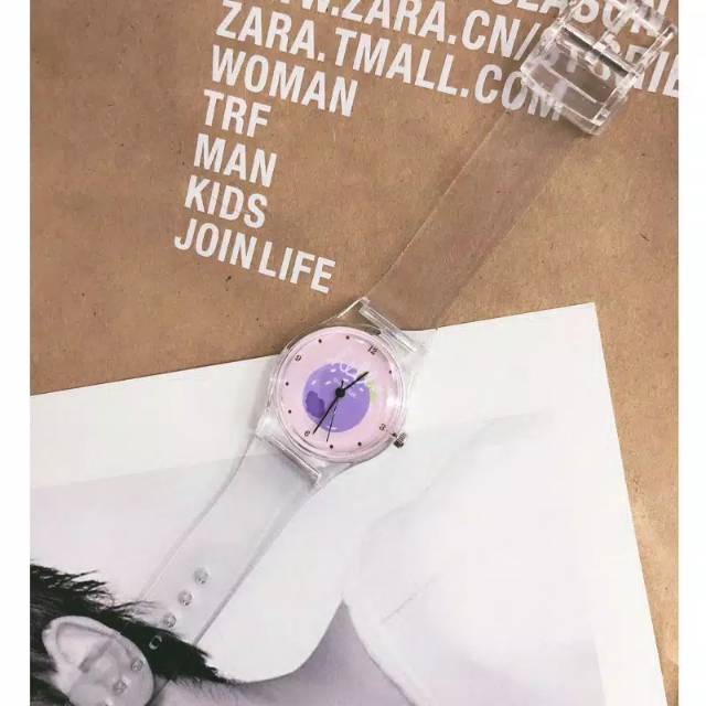 Preloved Jam Tangan Import - Blueberry