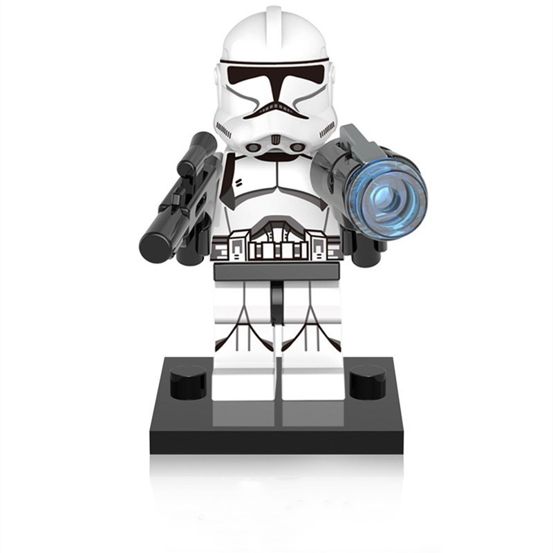 Mainan Balok Bangunan Star Wars Stormtrooper Bahan ABS Untuk Hadiah Anak