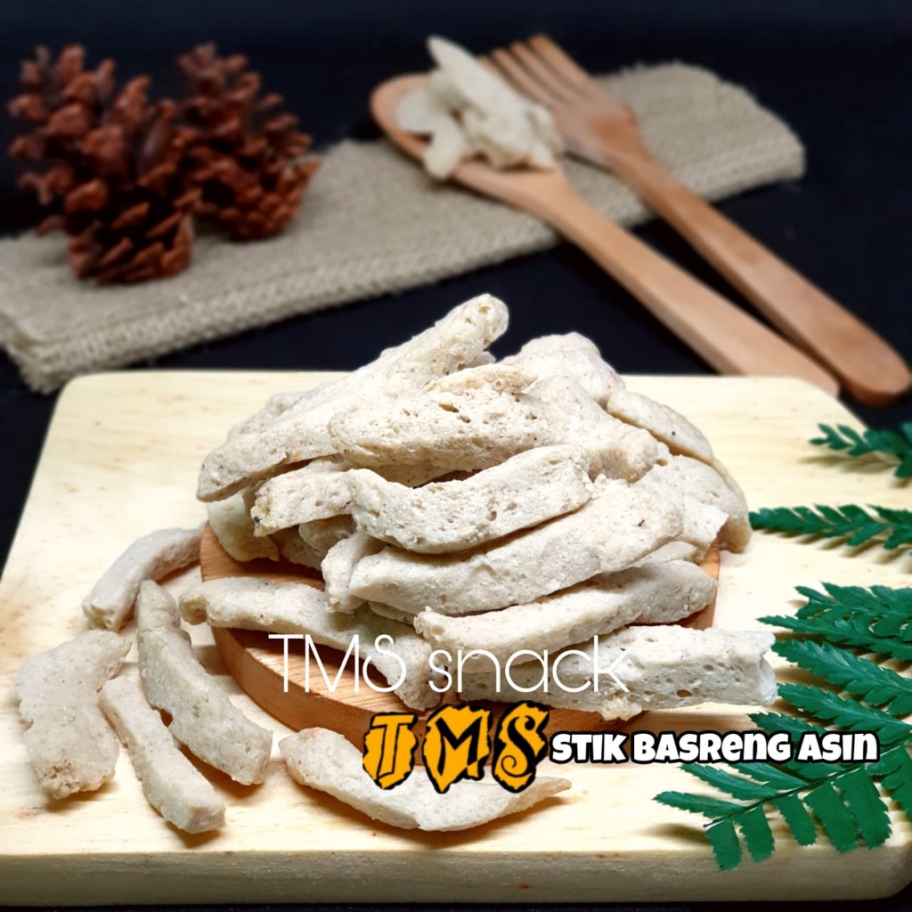 

TMS Snack STIK basreng asin 500 gram EXP aman
