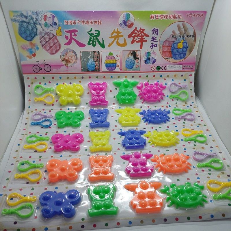 Pop it mini harga /pack isi 20 pcs