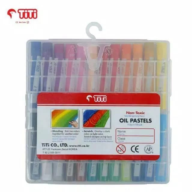 

PASTEL-DRY-OIL- KRAYON ISI 24 WARNA -OIL-DRY-PASTEL.