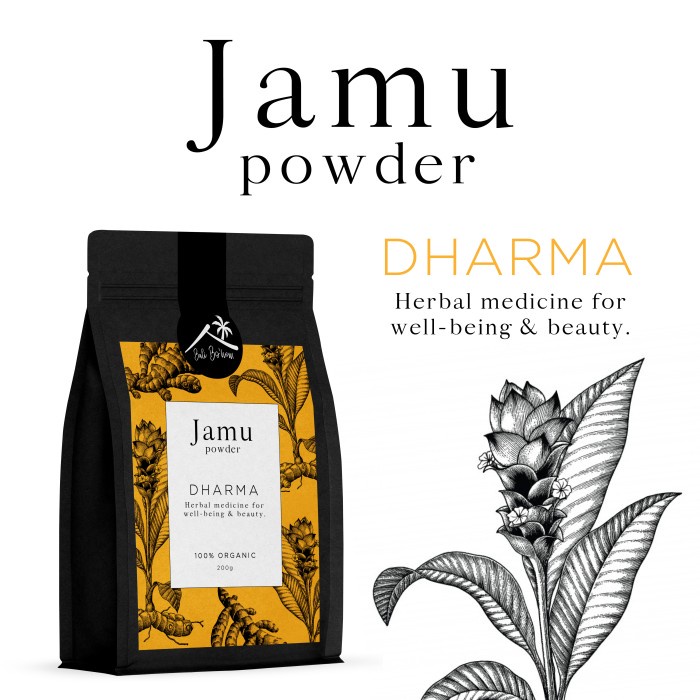 

Bali Bo'hem Jamu Bubuk Premium Organik DHARMA (kantong) 100g/300g/500g